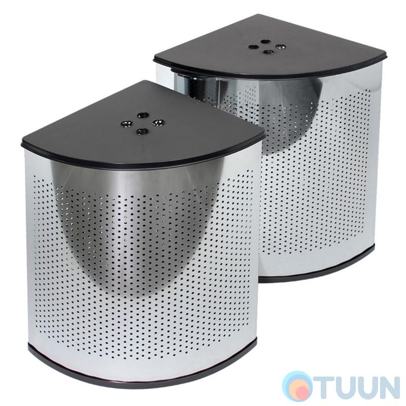 Set of corner baskets with lids (2 in 1) 08010