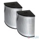 Set of corner baskets with lids (2 in 1) 08010