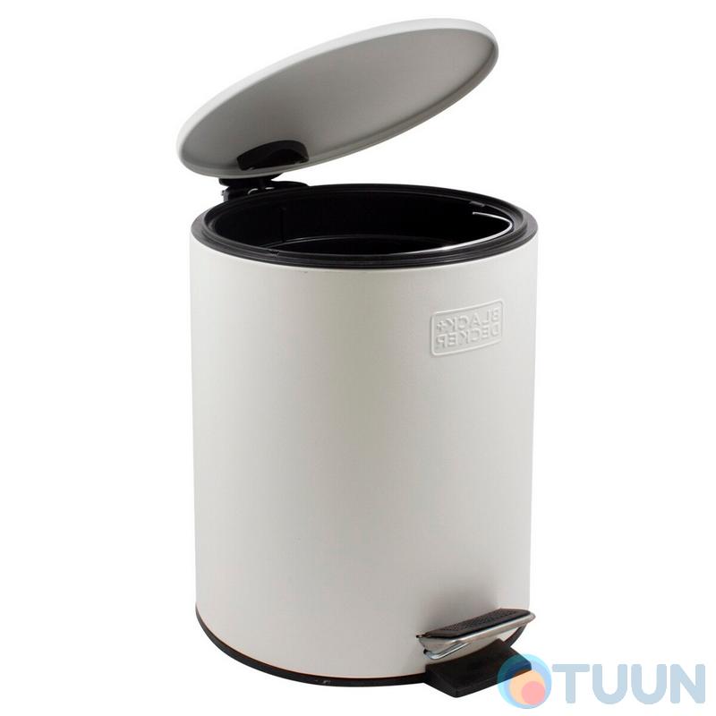 Arino trash can, 5 liters, white