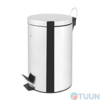 Відро з педаллю 12л полір