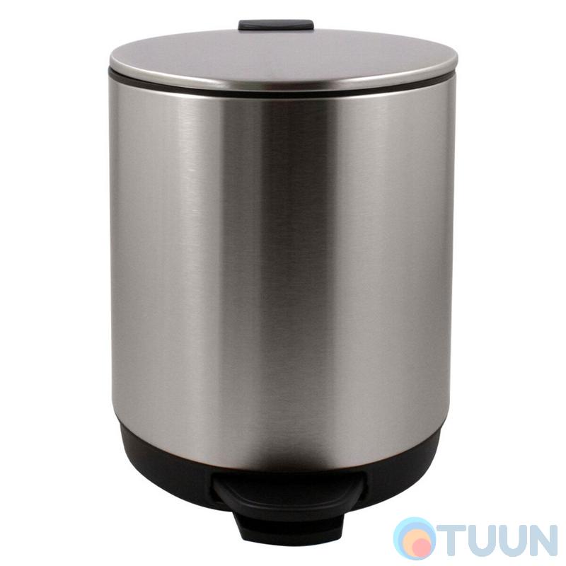 Trento Soft Close Bucket 5L Satin Chrome