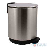 Trento Soft Close Bucket 5L Satin Chrome