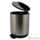 Trento Soft Close Bucket 5L Satin Chrome