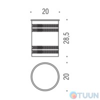 Colombo B9964 Ведро хром
