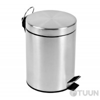 Ведро с педалью 12л, нерж