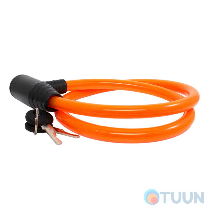 Bicycle lock Comit 800 d 11mm 2 keys orange