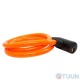 Bicycle lock Comit 1000 d 11mm 2 cl orange