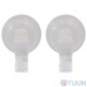 Arino Set of 2 Aqualine hooks white
