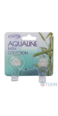 Arino Set of 2 Aqualine hooks white