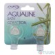 Arino Set of 2 Aqualine hooks white