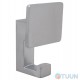 Quadro hook (4141) matt chrome 903