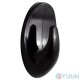 Arino Hook Set, 4 pieces, black plastic, self-adhesive