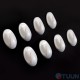 Set of hooks 8 pcs white SK6 blister Arino