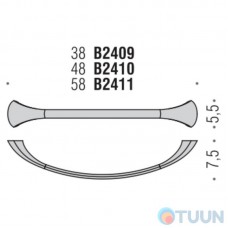 Colombo B2410 LinkSingle hanger 48cm chrome
