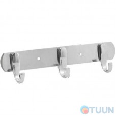 Trento Triple hook, stainless steel