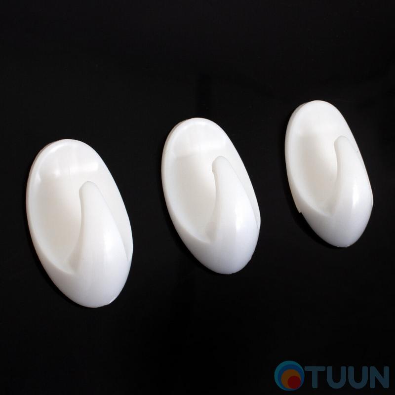 Hook set 3 pcs white SK8 blister Arino