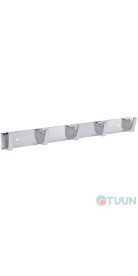 Trento Palermo 5-hook hanger, chrome