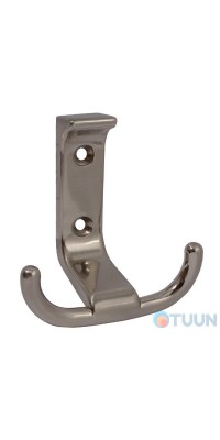 Arino double hook, matte nickel