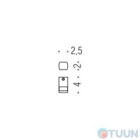 Colombo LC57 Lulu hook chrome