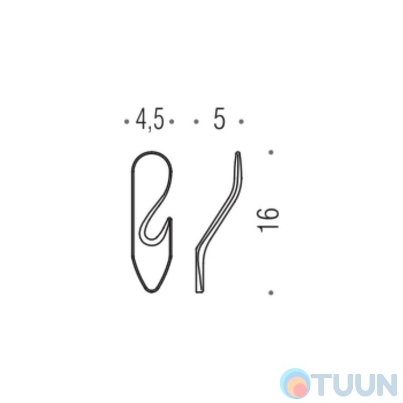 Colombo MH17 Khala Hook matt chrome