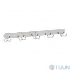 Trento Five-pointed hook, stainless steel