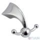 Double chrome hook ARL-140153