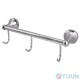 Arino Lounge Triple hook, chrome