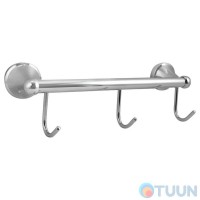 Arino Lounge Triple hook, chrome