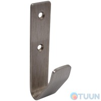 Крючок вертикальный Arino, нерж сталь