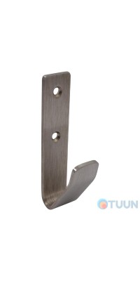 Arino vertical hook, stainless steel