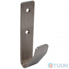 Arino vertical hook, stainless steel