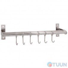 Arino Mobile wall hanger 6 hooks, chrome