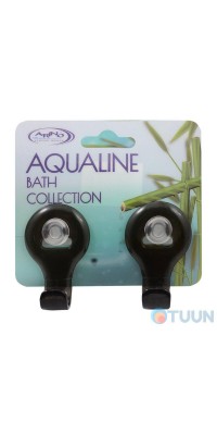 Arino Set of 2 Aqualine hooks gray