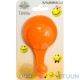 Гачок одинарний пластик помаранчевий Trento W5562-O