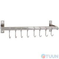 Arino Mobile wall hanger 8 hooks, chrome