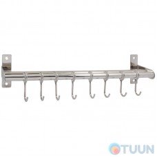 Arino Mobile wall hanger 8 hooks, chrome