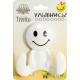 Гачок подвійний пластик білий Trento W5560-W