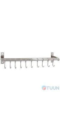 Arino Mobile wall hanger 10 hooks, chrome