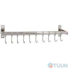 Arino Mobile wall hanger 10 hooks, chrome