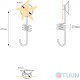 White Starfish Hook 2339