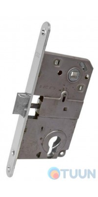 AGB Art. B010405034 Sum lock mechanism. Mediana matte chrome 90mm
