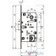 AGB Art. B0610250F9 Механізм Mediana Polaris титан вж 96мм