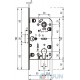 AGB Art. B011035012 Механизм Mediana Evolution под цилиндр ант латунь 85мм