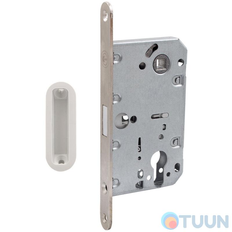 Comit 81701 Механизм замка магнитный никель мц 85мм + ответная планка