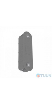 Matching bar for AGB lock Art. B024043078 Touch, for aluminum boxes, gray