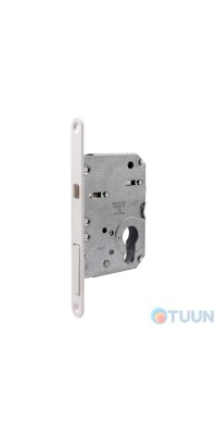 AGB sliding door mechanism Art. B0898250FM Scivolla Tre CLASS for cylinder matte white