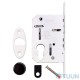 AGB sliding door mechanism Art. B0898250FM Scivolla Tre CLASS for cylinder matte white
