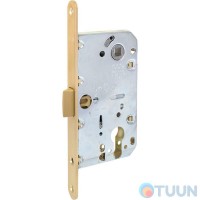 AGB Art. B011035023 Mediana Evolution mechanism for cylinder matte brass 85mm