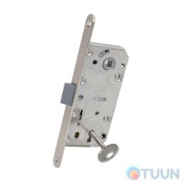 AGB Art. B011013506 Механизм Mediana Evolution узкий Patent с ключом никель 90мм