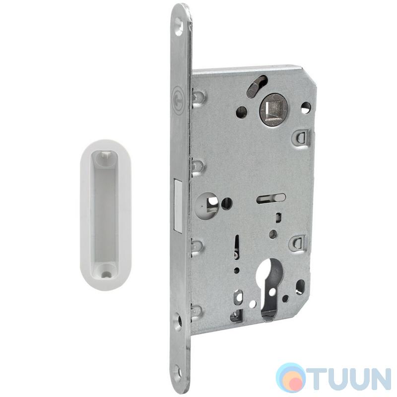 Comit 81700 Механизм замка магнитный хром мц 85мм + ответная планка
